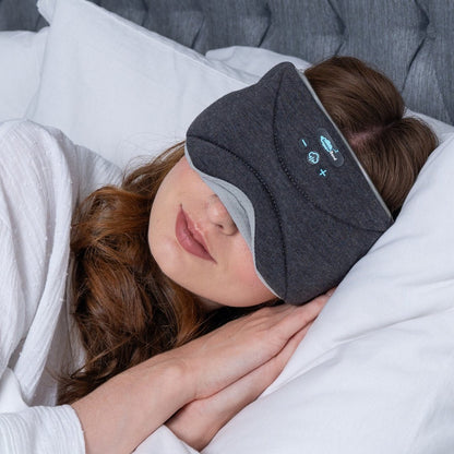 SnoozeBand™ Deluxe - Sleep Mask Headphones - Snooze Band