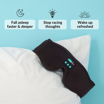 SnoozeBand™ Pro - Bluetooth Sleep Mask - Snooze Band